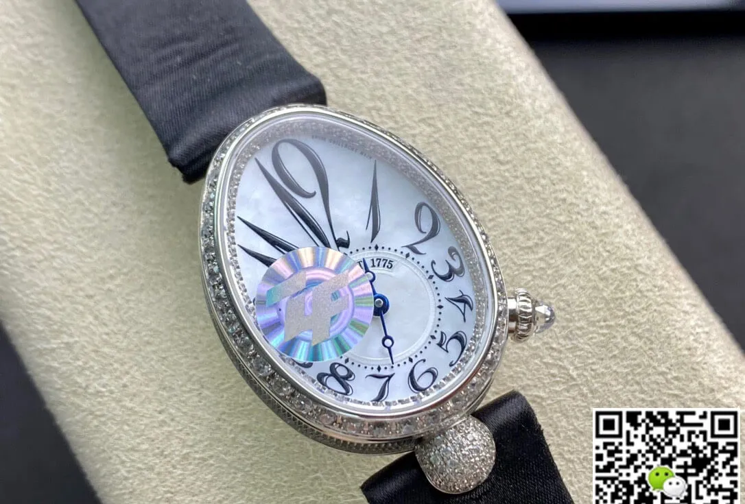 Breguet Reine De Naples 8928BB 5W 944 DD0D3L ZF Factory 1:1 Best Edition Replica Watch Diamond-Set Bezel