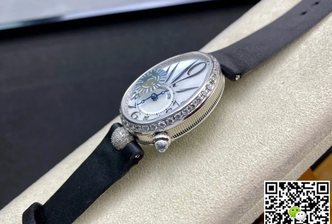 Breguet Reine De Naples 8928BB 5W 944 DD0D3L ZF Factory 1:1 Best Edition Replica Watch Diamond-Set Bezel
