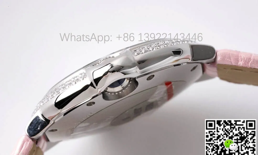 Ballon Bleu De Cartier 33MM WE902067 AF Factory 1:1 Best Edition Replica Watch Pink Strap