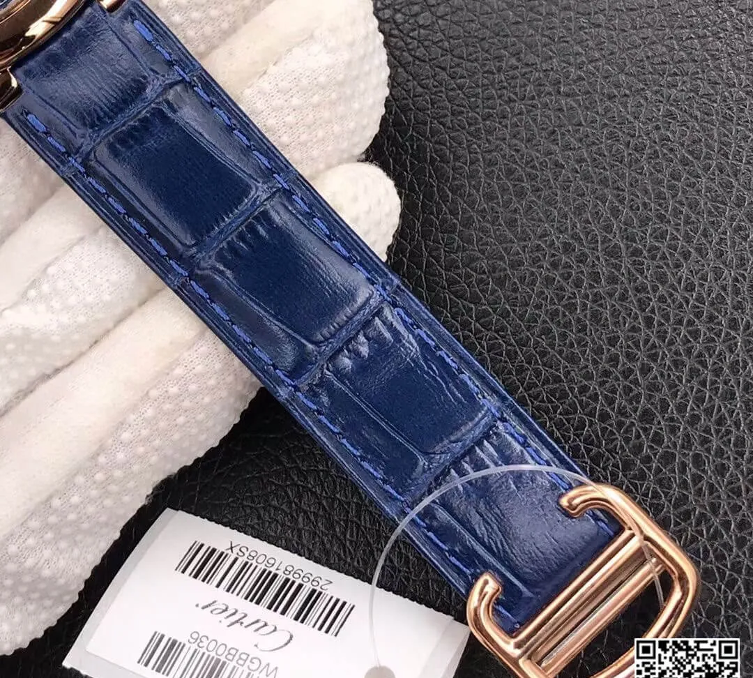 Ballon Bleu De Cartier 42MM WGBB0036 V6 Factory 1:1 Best Edition Replica Watch Blue Strap