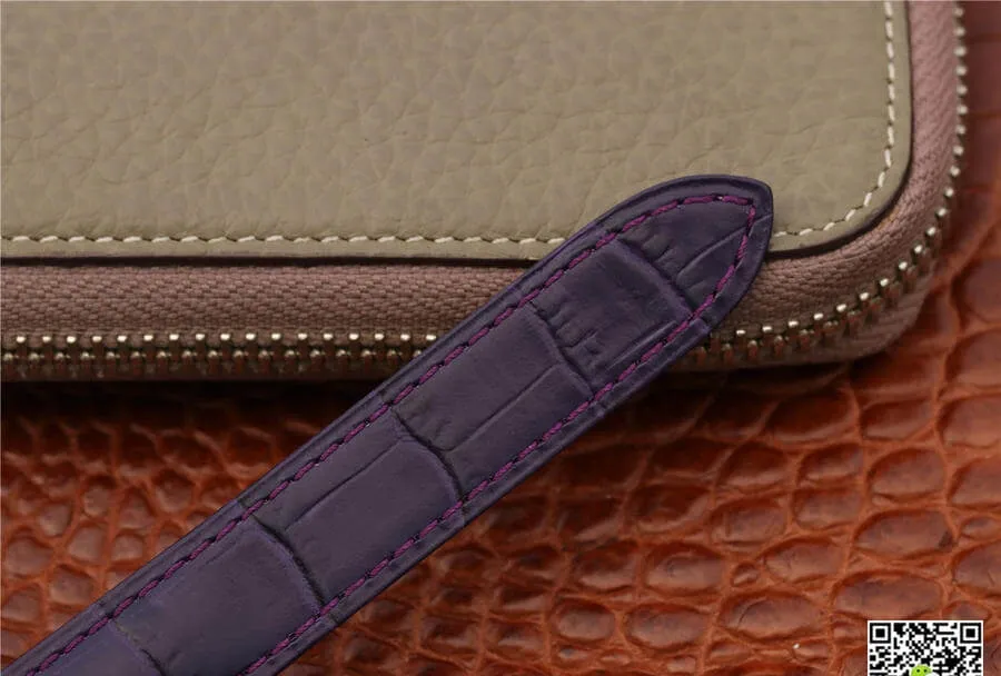 Ballon Bleu De Cartier WE902066 V6 Factory 1:1 Best Edition Replica Watch V4 Purple Strap