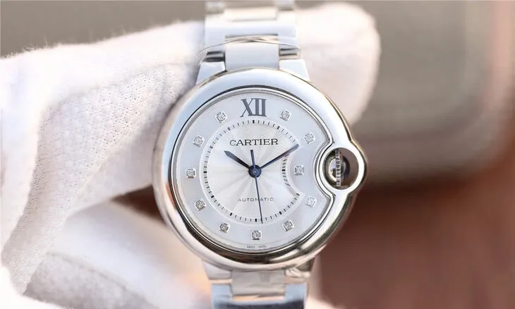 Ballon Bleu De Cartier WE902074 V6 Factory 1:1 Best Edition Replica Watch Stainless Steel