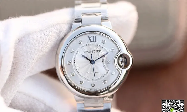 Ballon Bleu De Cartier WE902074 V6 Factory 1:1 Best Edition Replica Watch Stainless Steel