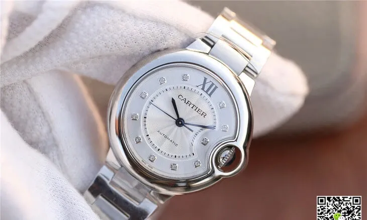 Ballon Bleu De Cartier WE902074 V6 Factory 1:1 Best Edition Replica Watch Stainless Steel