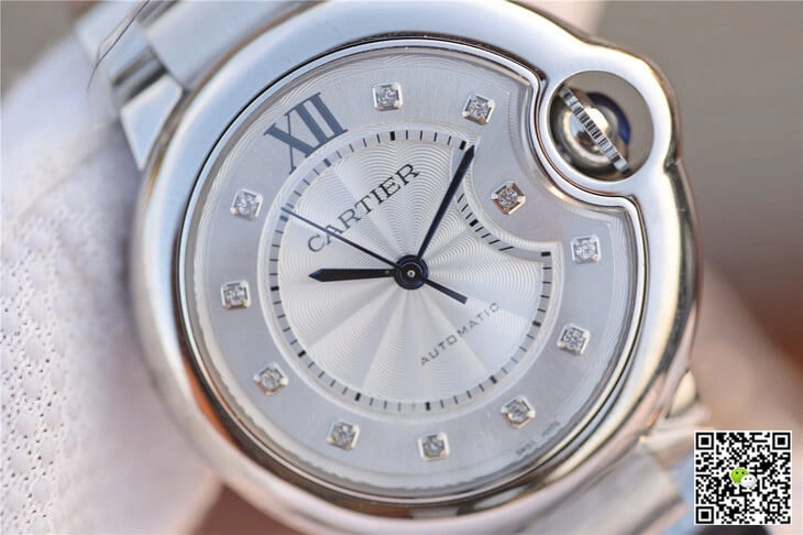 Ballon Bleu De Cartier WE902074 V6 Factory 1:1 Best Edition Replica Watch Stainless Steel