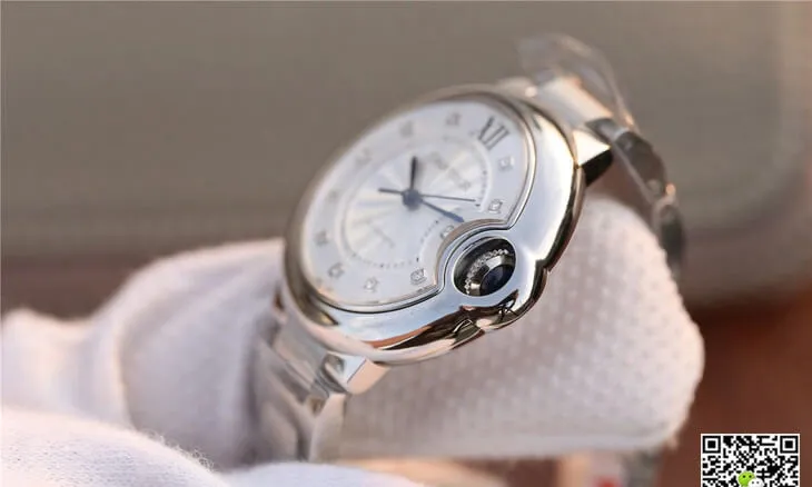 Ballon Bleu De Cartier WE902074 V6 Factory 1:1 Best Edition Replica Watch Stainless Steel