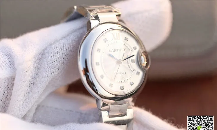 Ballon Bleu De Cartier WE902074 V6 Factory 1:1 Best Edition Replica Watch Stainless Steel