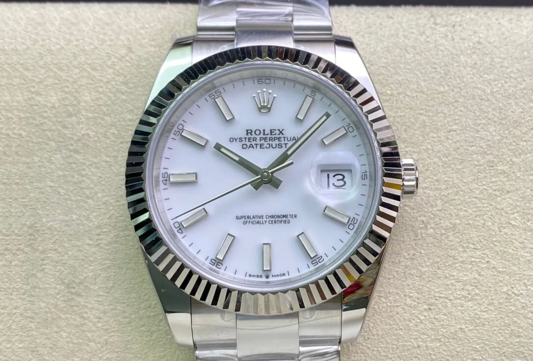Rolex Datejust M126334-0009 Clean Factory 1:1 Best Edition Replica Watch White Dial