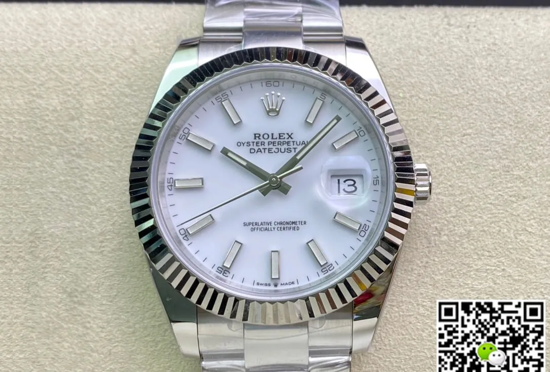 Rolex Datejust M126334-0009 Clean Factory 1:1 Best Edition Replica Watch White Dial