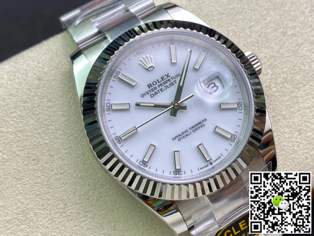 Rolex Datejust M126334-0009 Clean Factory 1:1 Best Edition Replica Watch White Dial