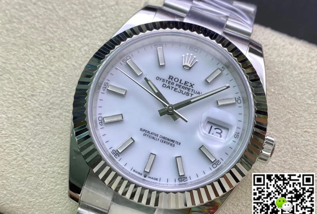Rolex Datejust M126334-0009 Clean Factory 1:1 Best Edition Replica Watch White Dial
