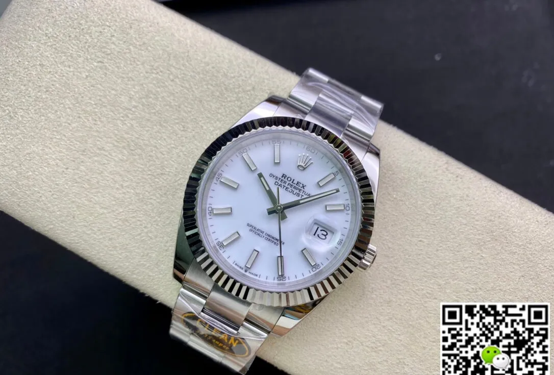 Rolex Datejust M126334-0009 Clean Factory 1:1 Best Edition Replica Watch White Dial