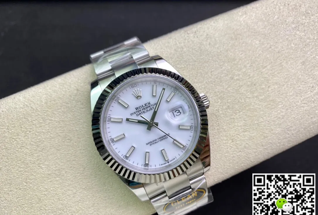 Rolex Datejust M126334-0009 Clean Factory 1:1 Best Edition Replica Watch White Dial