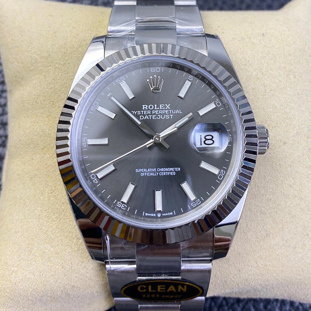 Rolex Datejust M126334-0013 Clean Factory 1:1 Best Edition Replica Watch Grey Strap