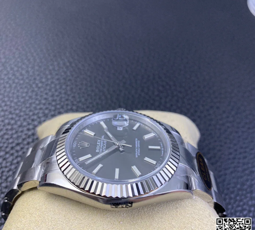 Rolex Datejust M126334-0013 Clean Factory 1:1 Best Edition Replica Watch Grey Strap