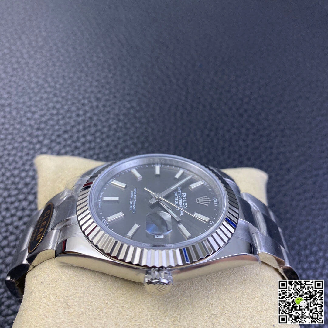 Rolex Datejust M126334-0013 Clean Factory 1:1 Best Edition Replica Watch Grey Strap