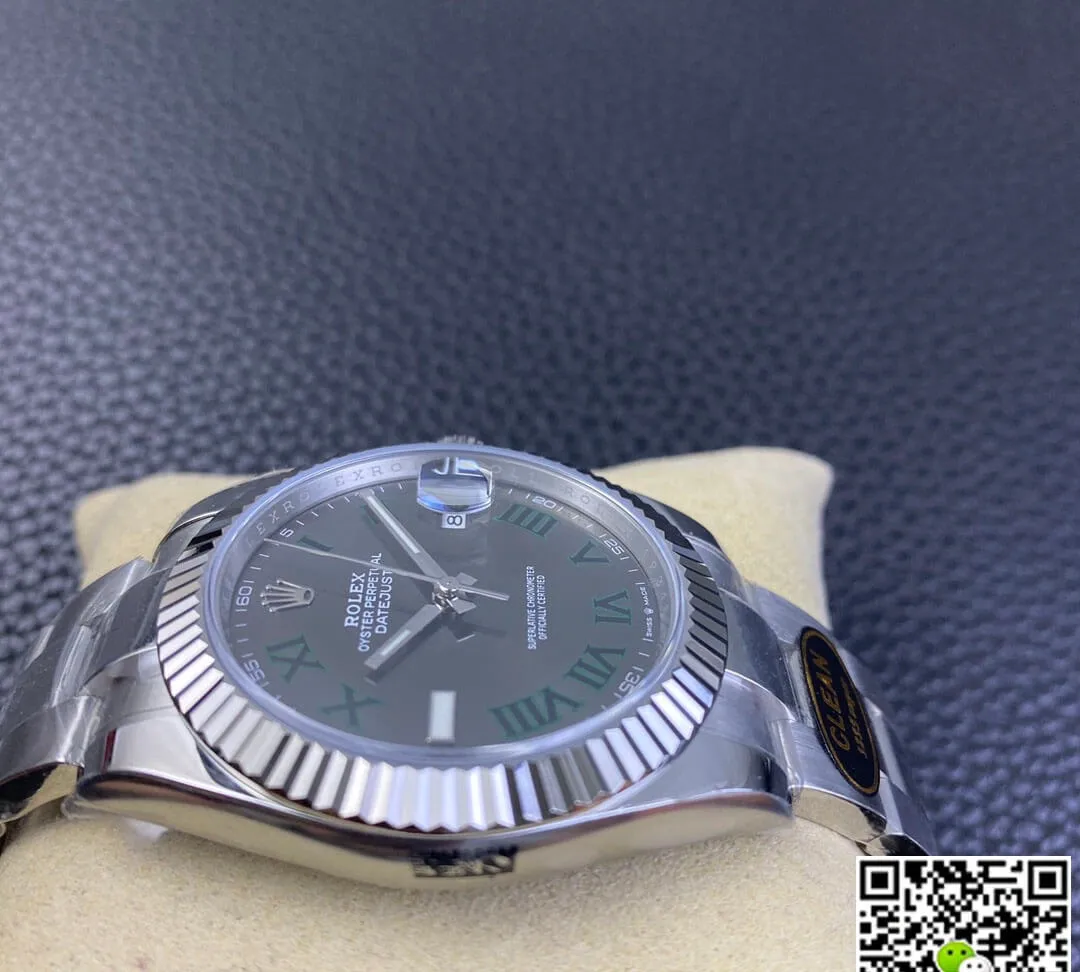 Rolex Datejust M126334-0021 Clean Factory 1:1 Best Edition Replica Watch Grey Strap