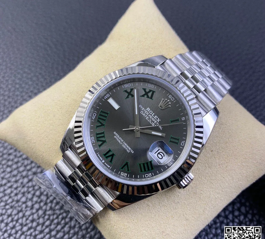 Rolex Datejust M126334-0022 Clean Factory 1:1 Best Edition Replica Watch Gray Strap