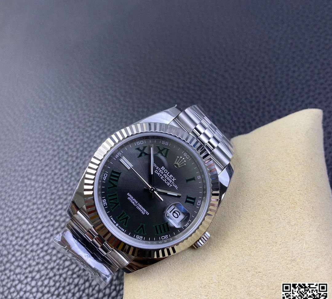 Rolex Datejust M126334-0022 Clean Factory 1:1 Best Edition Replica Watch Gray Strap
