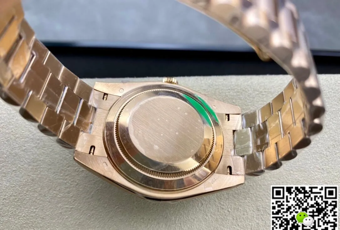 Rolex Day Date 228238a EW Factory 1:1 Best Edition Replica Watch V2 rose Gold Strap