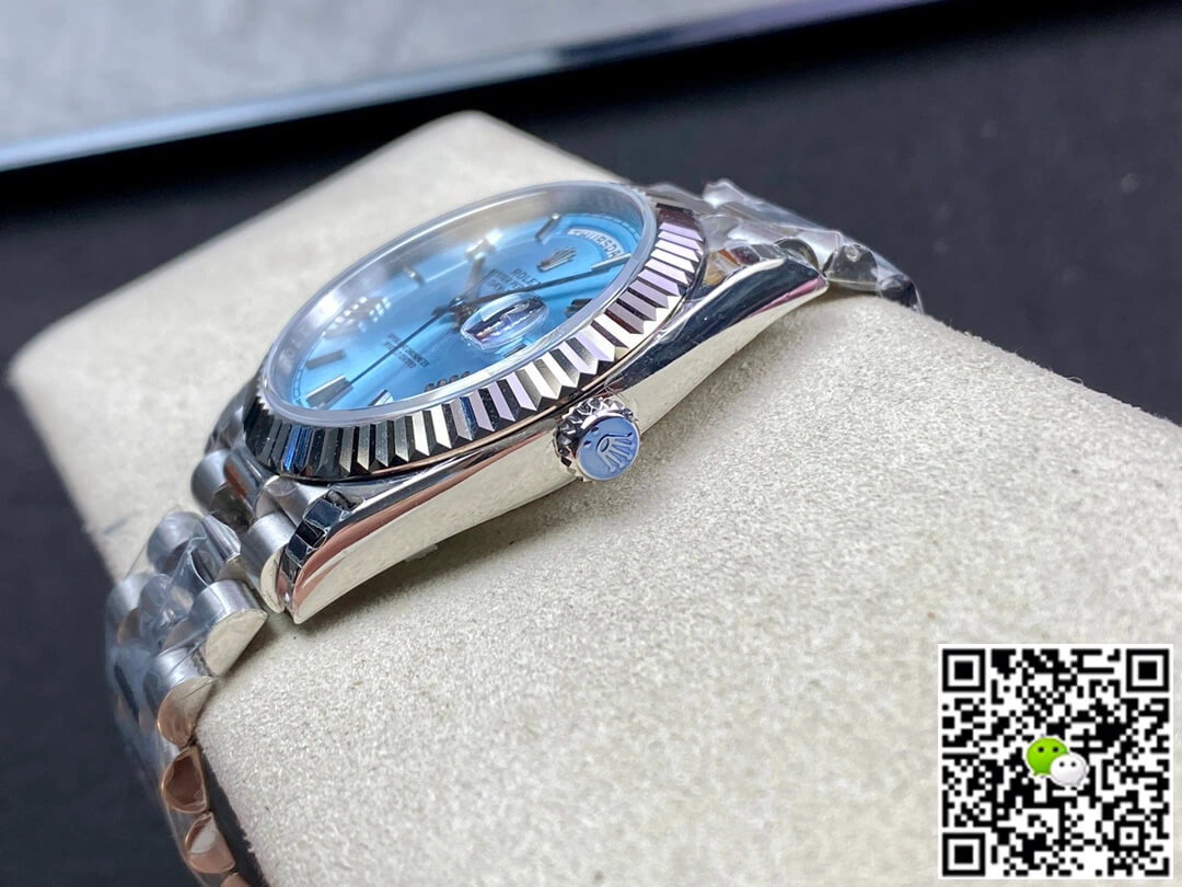 Rolex Day Date M228236-0012 EW Factory 1:1 Best Edition Replica Watch Sky Blue Dial