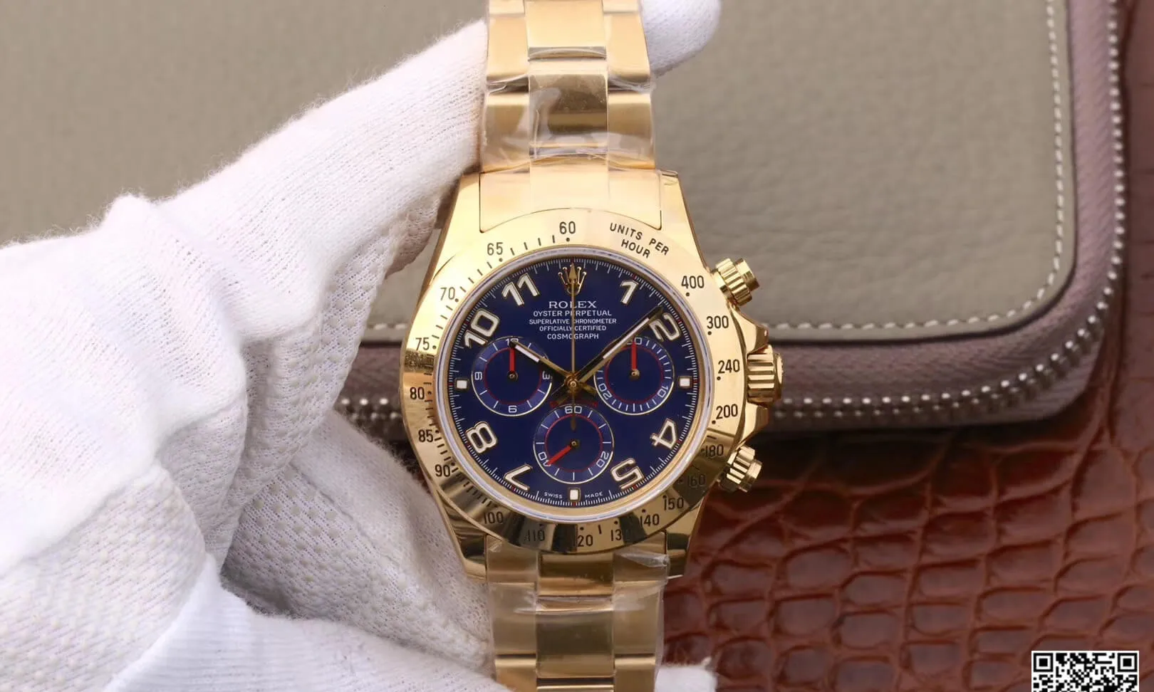 Rolex Daytona Cosmograph 116528 JH Factory 1:1 Best Edition Replica Watch Blue Dial