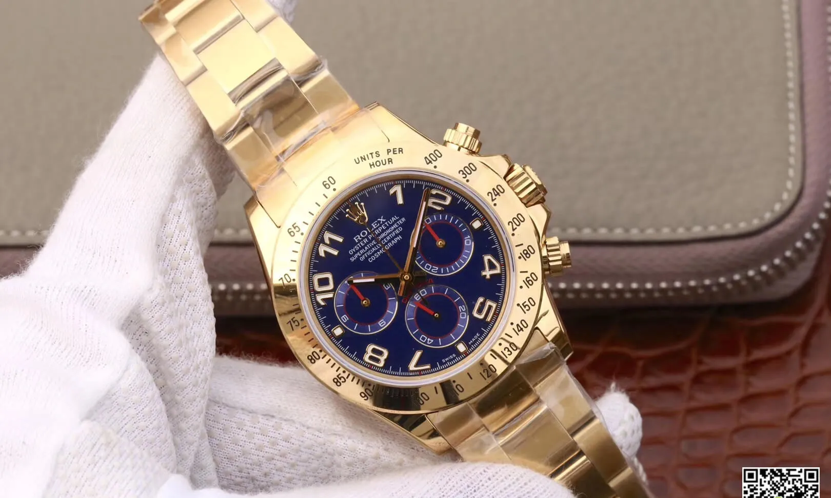 Rolex Daytona Cosmograph 116528 JH Factory 1:1 Best Edition Replica Watch Blue Dial