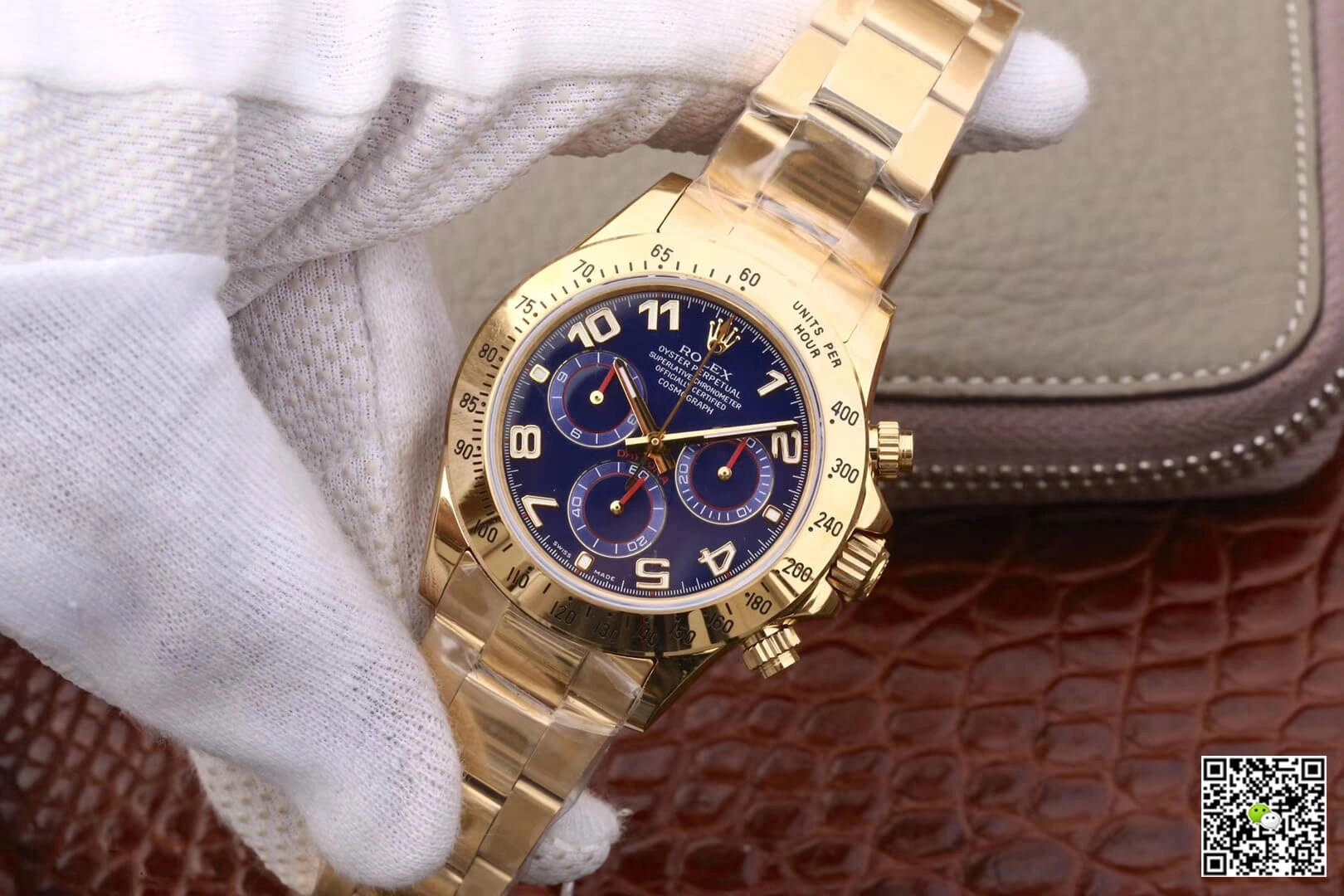 Rolex Daytona Cosmograph 116528 JH Factory 1:1 Best Edition Replica Watch Blue Dial