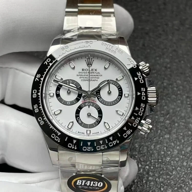 Rolex Daytona M116500LN-0001 BT Factory 1:1 Best Edition Replica Watch Silver Strap