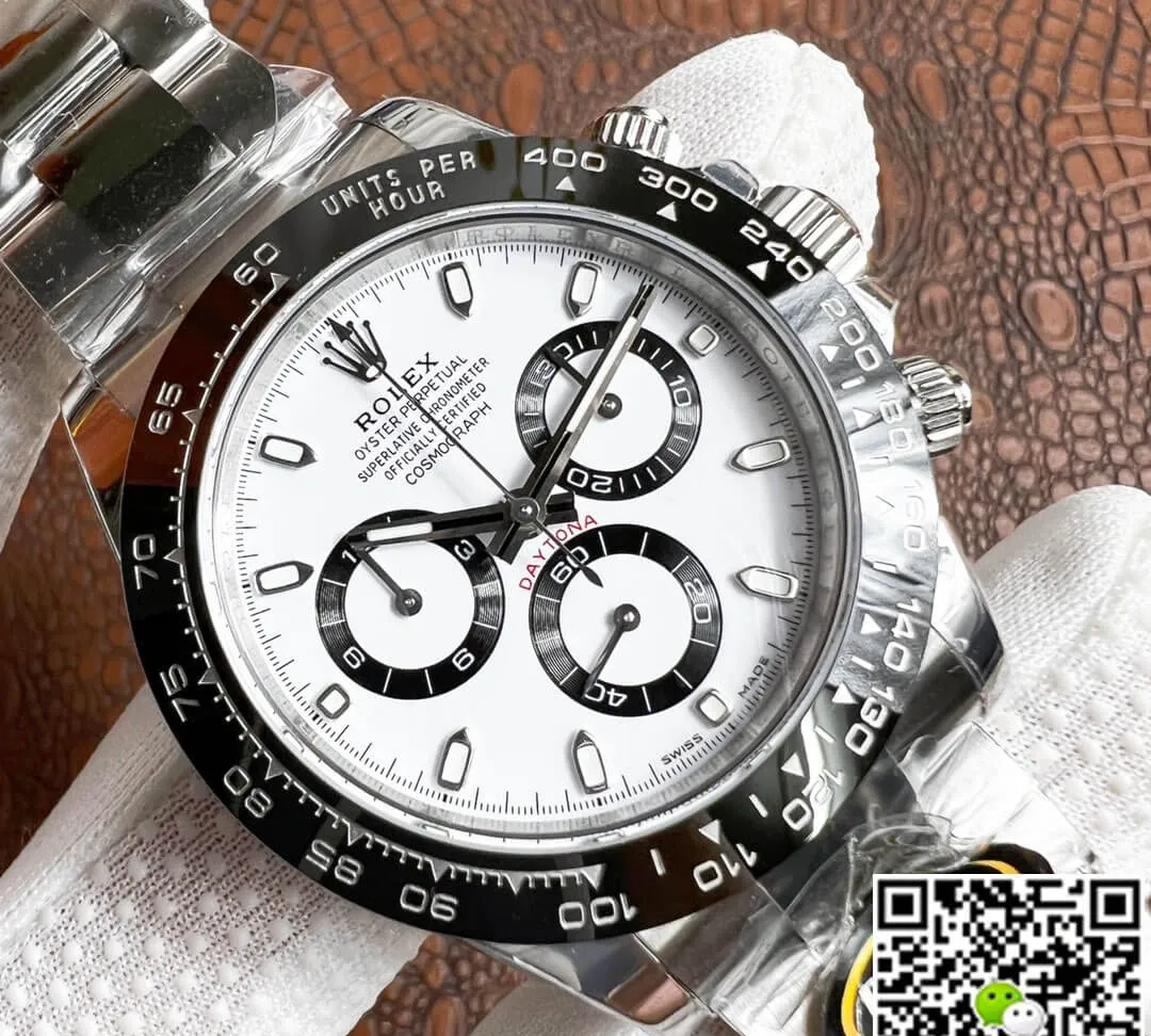 Rolex Daytona M116500LN-0001 BT Factory 1:1 Best Edition Replica Watch Silver Strap