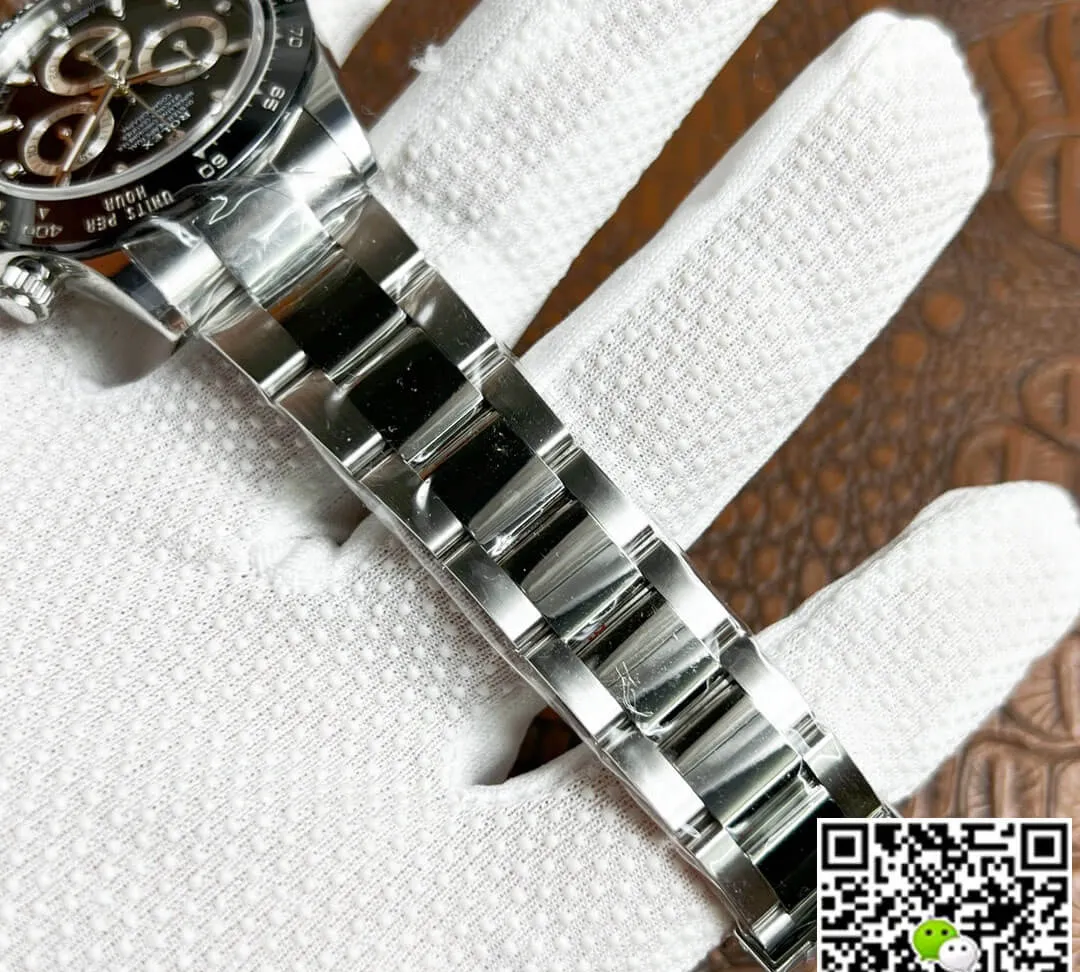 Rolex Daytona M116500LN-0001 BT Factory 1:1 Best Edition Replica Watch Silver Strap