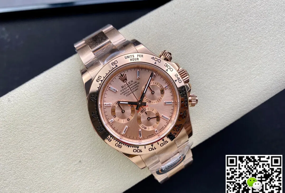 Rolex Daytona M116505-0012 BT Factory 1:1 Best Edition Replica Watch Rose Gold Case