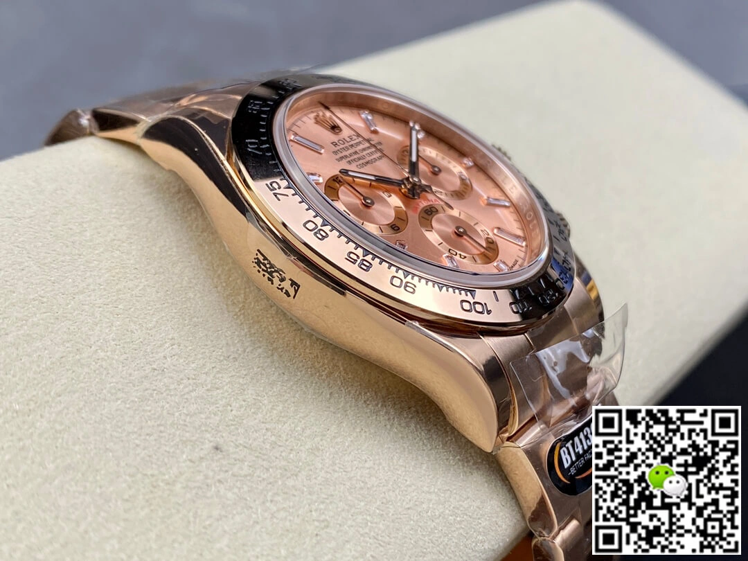 Rolex Daytona M116505-0012 BT Factory 1:1 Best Edition Replica Watch Rose Gold Case