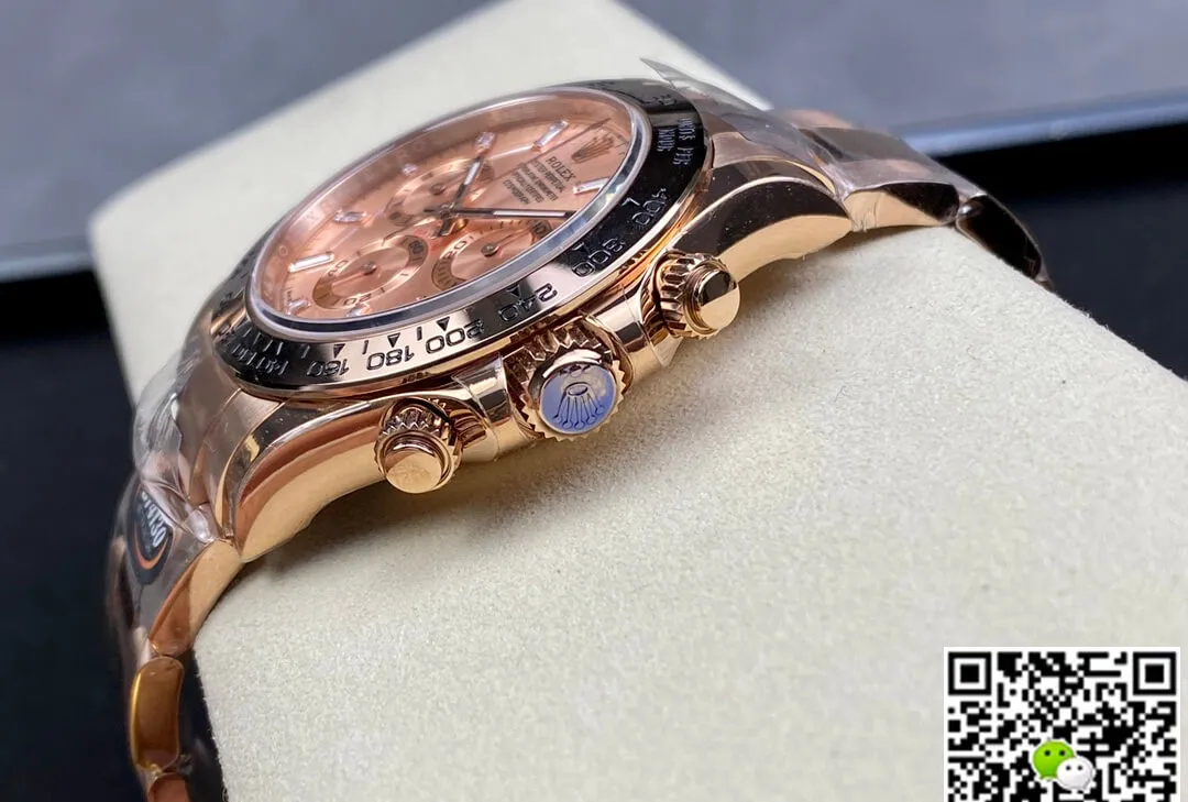 Rolex Daytona M116505-0012 BT Factory 1:1 Best Edition Replica Watch Rose Gold Case