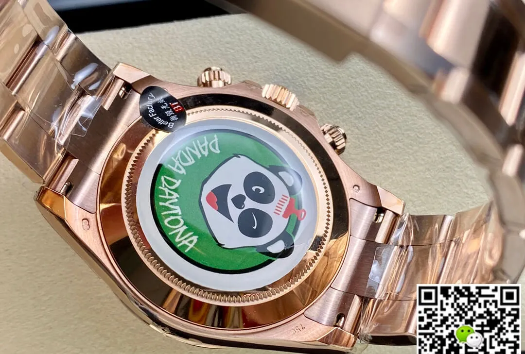 Rolex Daytona M116505-0012 BT Factory 1:1 Best Edition Replica Watch Rose Gold Case