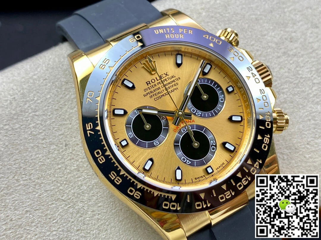 Rolex Daytona M116518LN-0048 BT Factory 1:1 Best Edition Replica Watch Rubber Strap