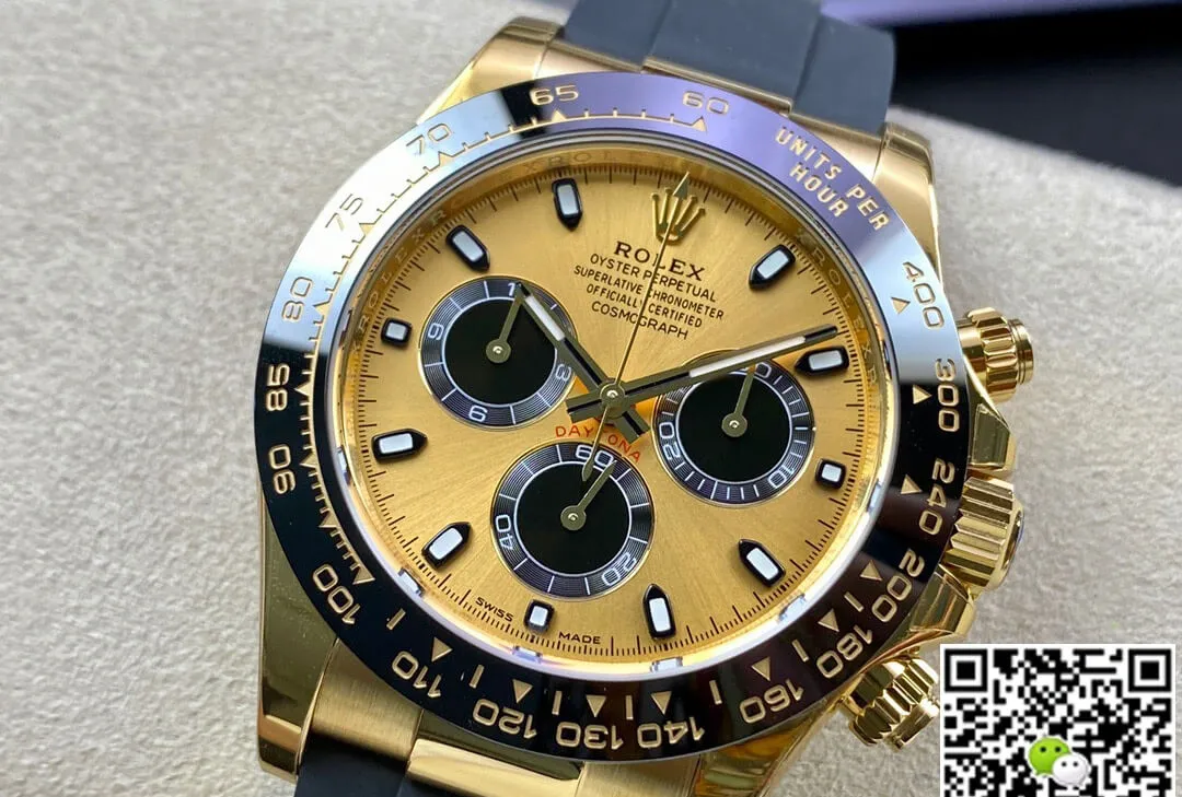 Rolex Daytona M116518LN-0048 BT Factory 1:1 Best Edition Replica Watch Rubber Strap