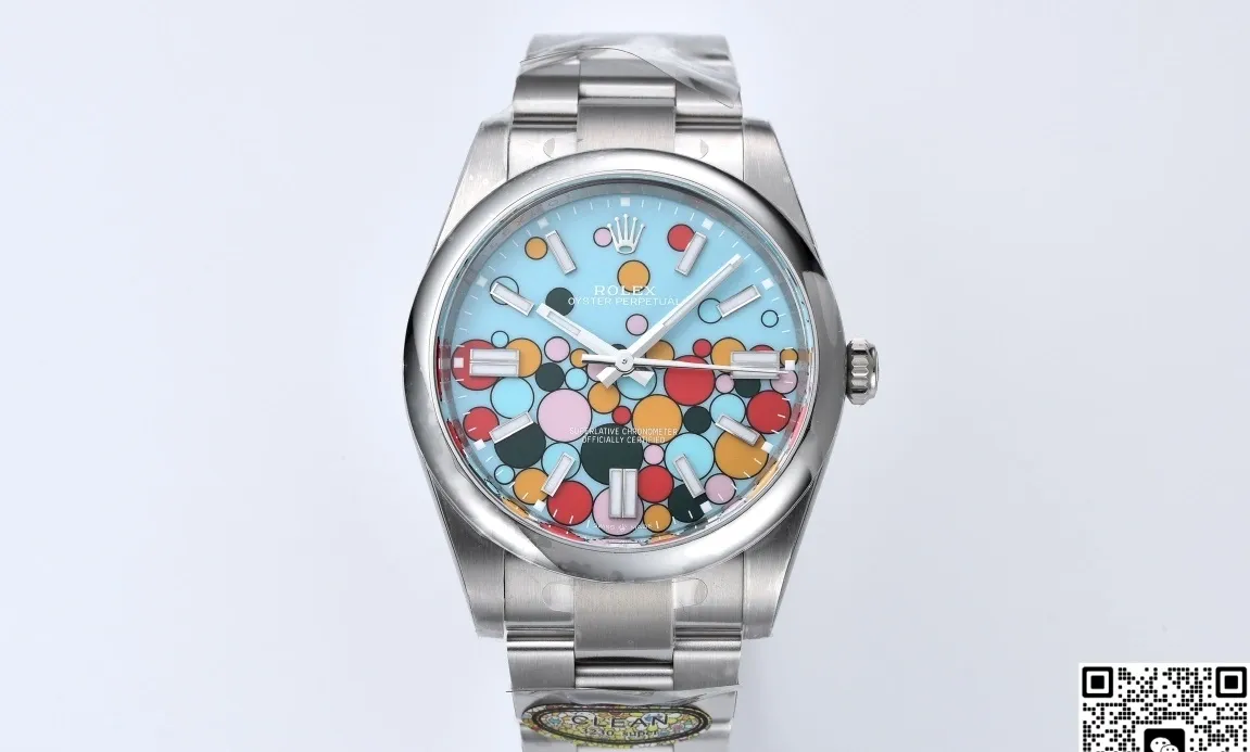 Victory Factory Rolex Oyster Perpetual m124300-0008 Celebration Dial 1:1 Best Edition Replica Watch