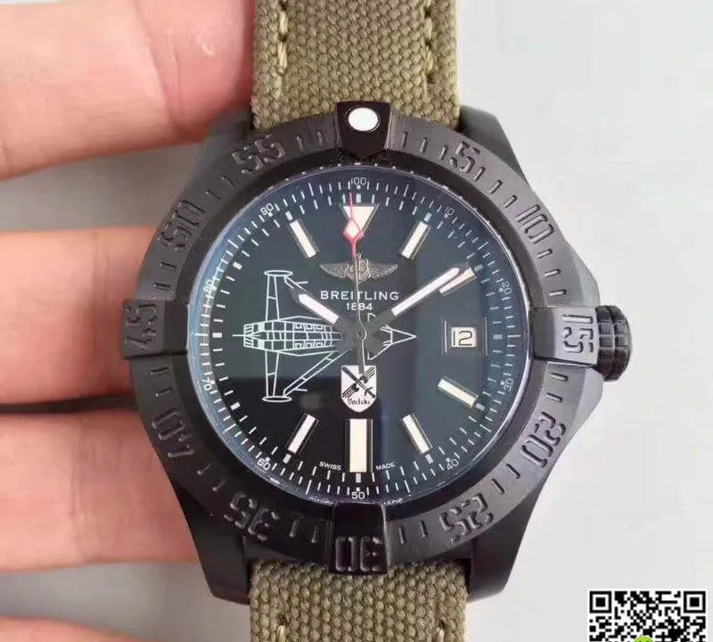 Breitling Avenger II Seawolf Boelcke M173316Y BE72 GF Factory 1:1 Best Edition Replica Watch Swiss ETA2824-2
