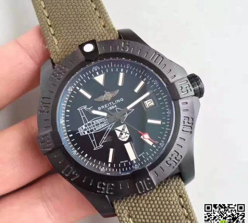 Breitling Avenger II Seawolf Boelcke M173316Y BE72 GF Factory 1:1 Best Edition Replica Watch Swiss ETA2824-2
