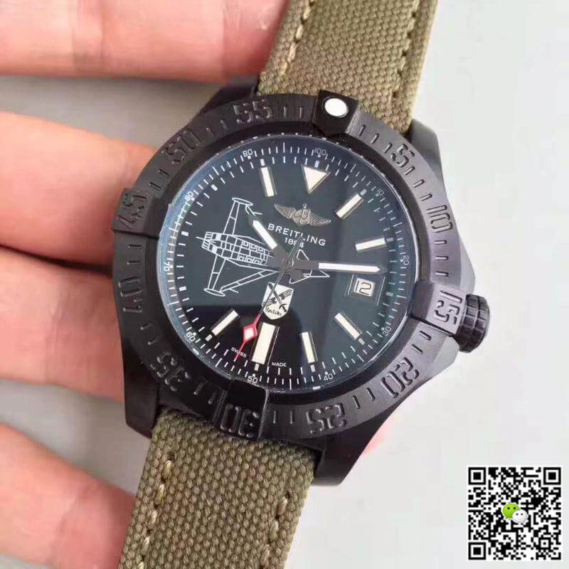 Breitling Avenger II Seawolf Boelcke M173316Y BE72 GF Factory 1:1 Best Edition Replica Watch Swiss ETA2824-2