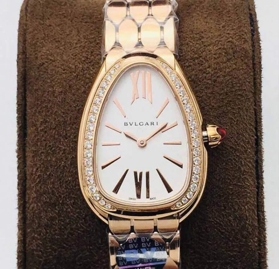 Bvlgari Serpenti 103146 BV Factory 1:1 Best Edition Replica Watch Diamond-Set Bezel