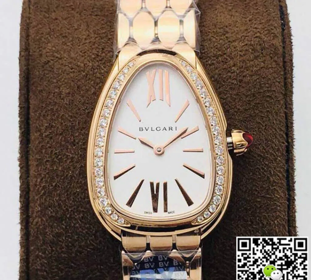 Bvlgari Serpenti 103146 BV Factory 1:1 Best Edition Replica Watch Diamond-Set Bezel