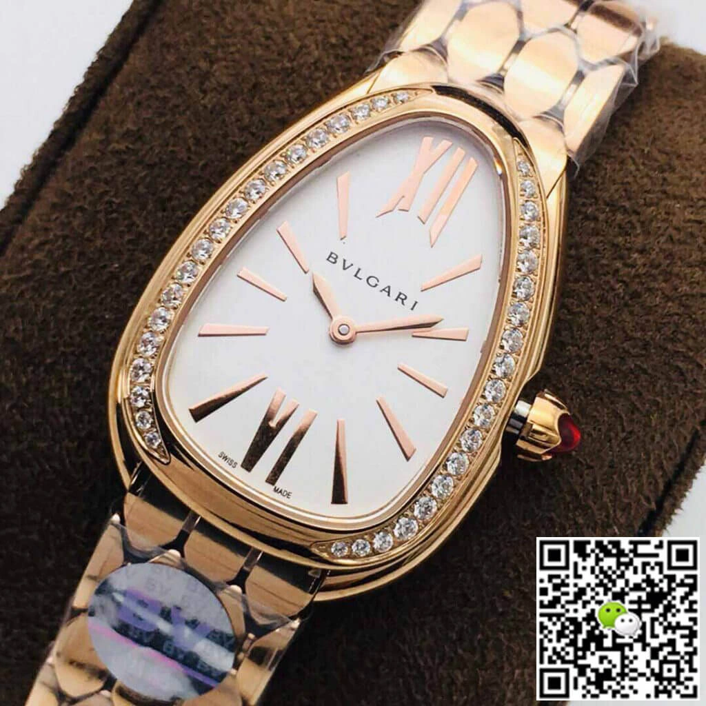 Bvlgari Serpenti 103146 BV Factory 1:1 Best Edition Replica Watch Diamond-Set Bezel