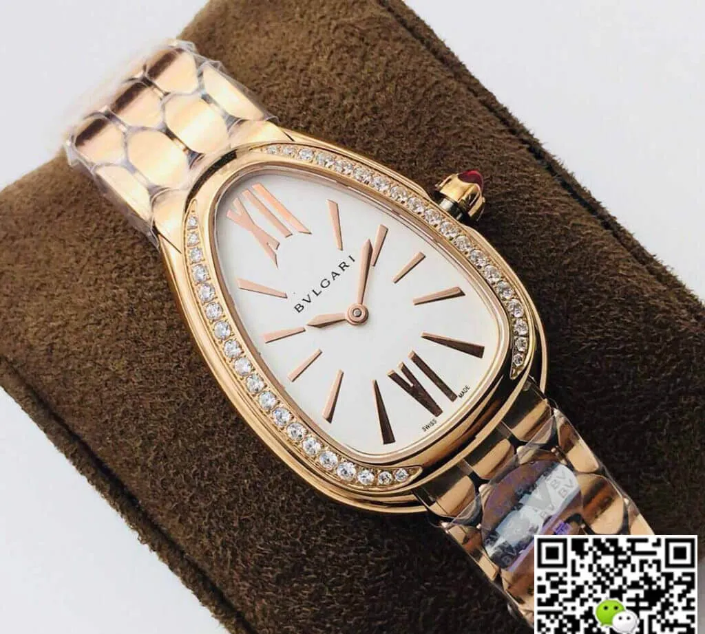 Bvlgari Serpenti 103146 BV Factory 1:1 Best Edition Replica Watch Diamond-Set Bezel