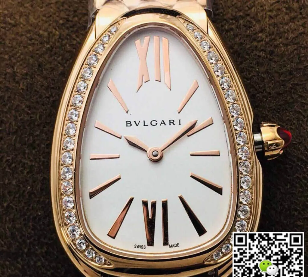 Bvlgari Serpenti 103146 BV Factory 1:1 Best Edition Replica Watch Diamond-Set Bezel