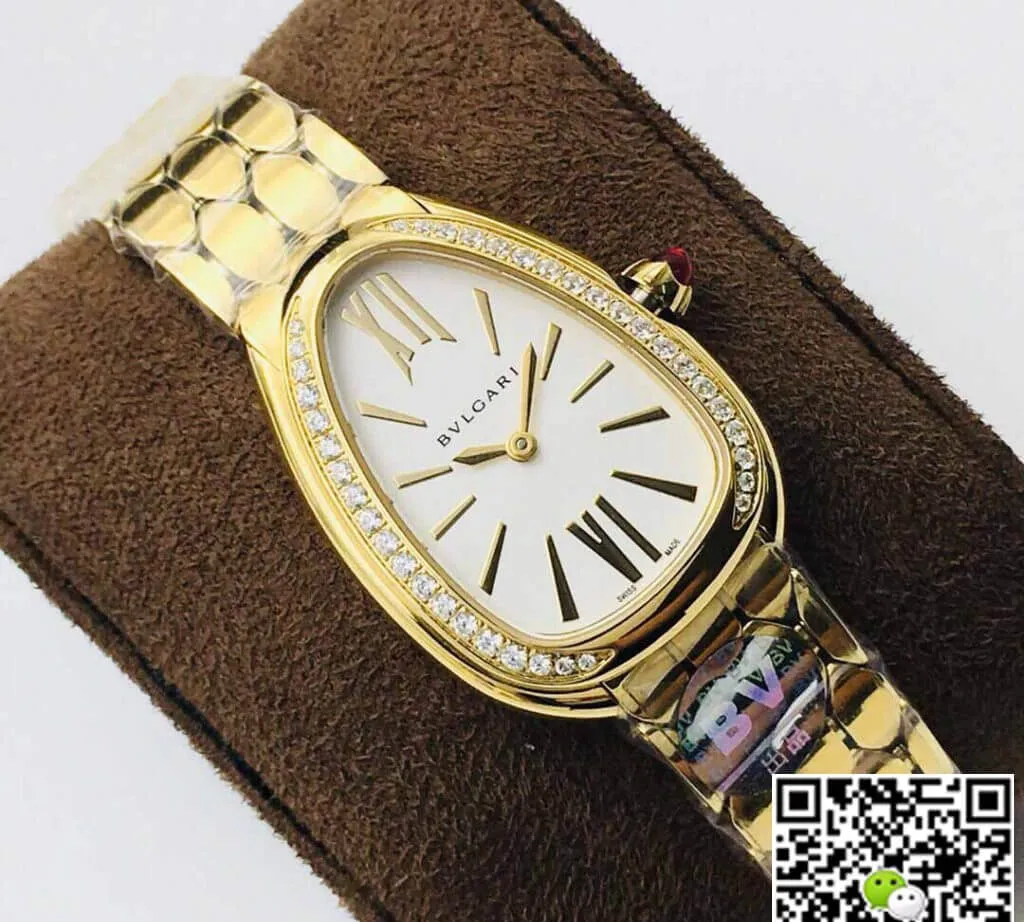 Bvlgari Serpenti 103147 BV Factory 1:1 Best Edition Replica Watch Yellow Gold Strap
