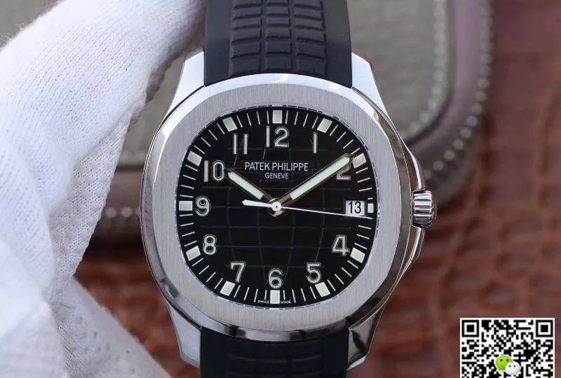 Patek Philippe Aquanaut 5167A-001 1:1 Best Edition Replica Watch Swiss ETA324CS Black Dial