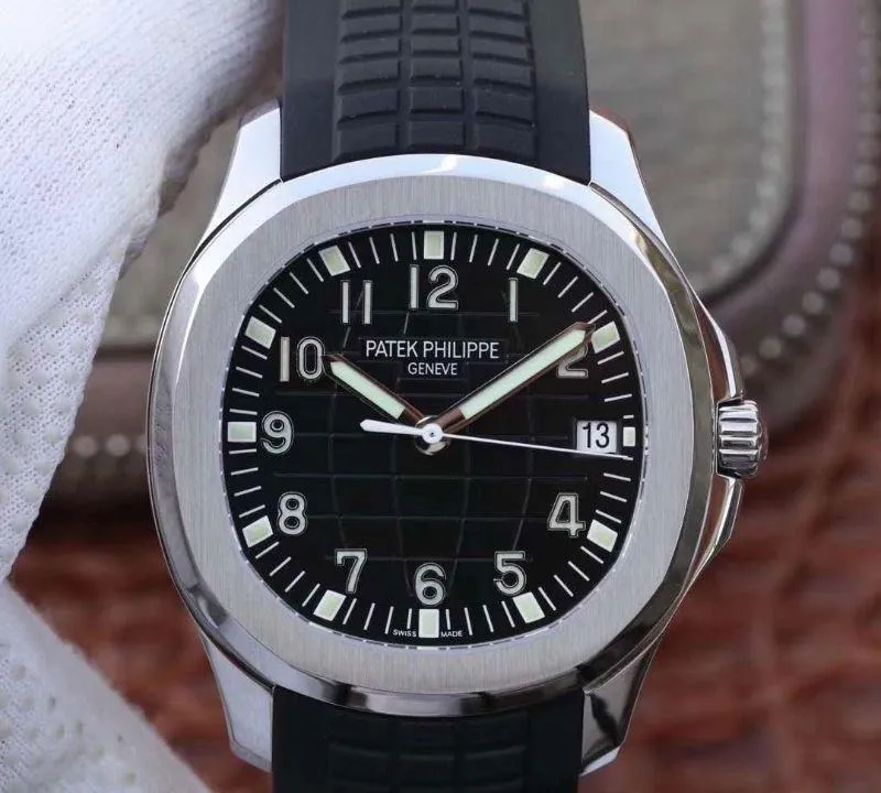 Patek Philippe Aquanaut 5167A-001 1:1 Best Edition Replica Watch Swiss ETA324CS Black Dial
