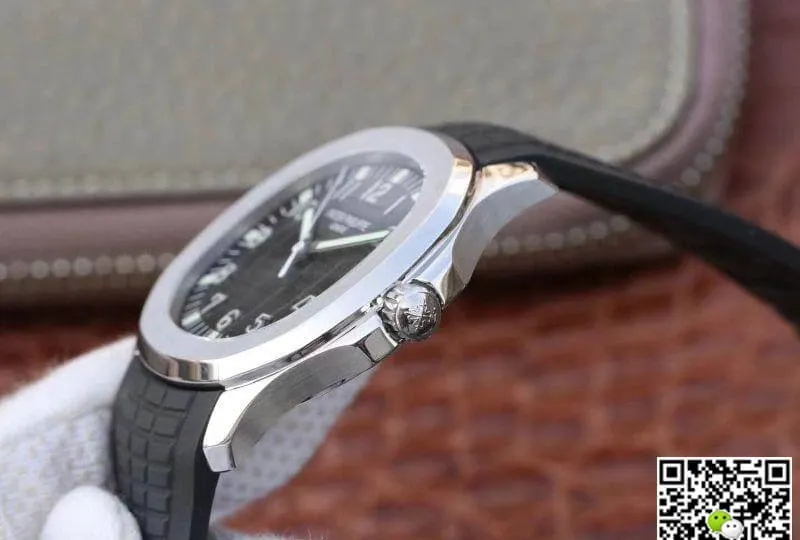 Patek Philippe Aquanaut 5167A-001 1:1 Best Edition Replica Watch Swiss ETA324CS Black Dial